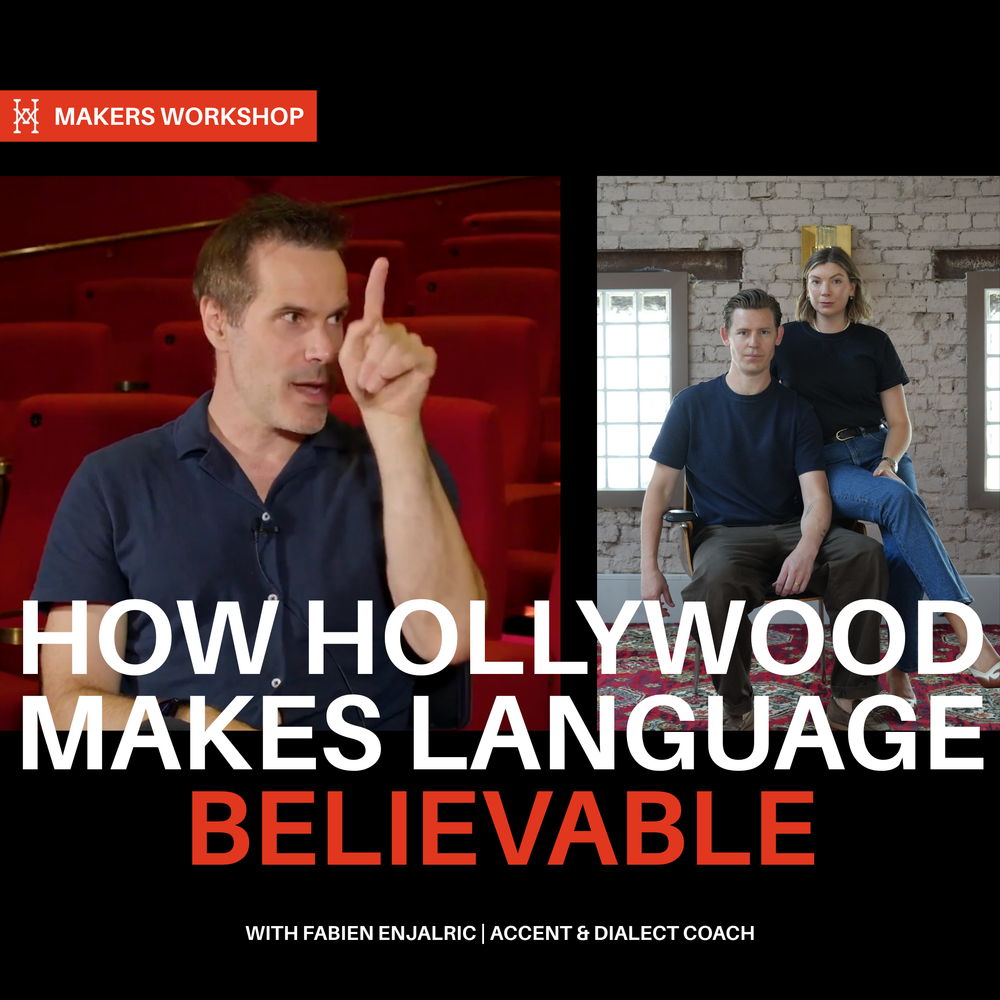 MAKERS WORKSHOP E05 / S01 - The Language Expert: How Hollywood Makes Characters Sound Real