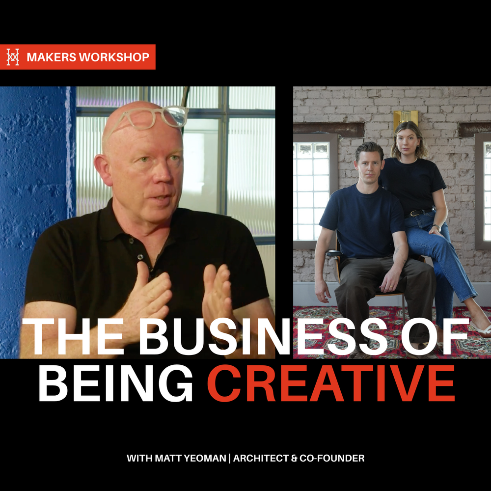 MAKERS WORKSHOP E06 / S01 - The Architect & Entrepreneur: Why Great Ideas Are Getting Harder to Build